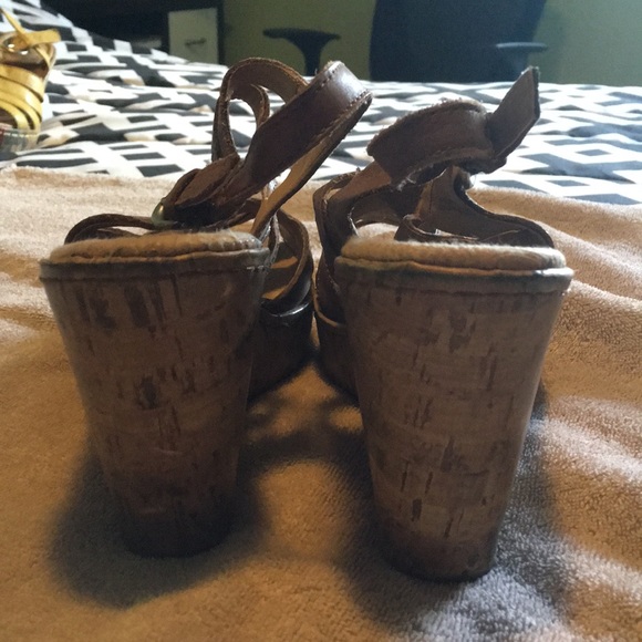 b.o.c. Born Concept brown wedges 9M - Picture 5 of 6